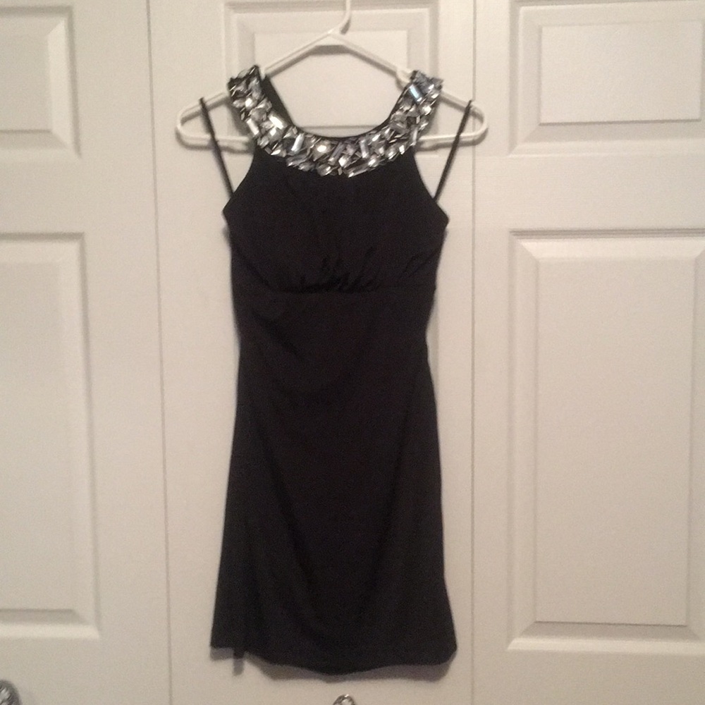 3/$20 Frederick’s of Hollywood black backless dress sz M